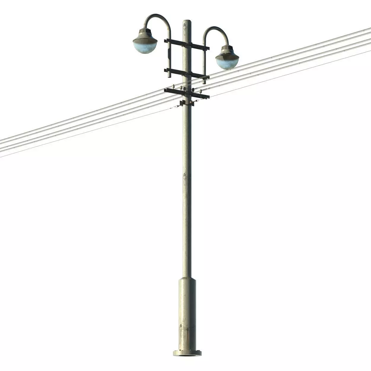 Street light 3D model_0