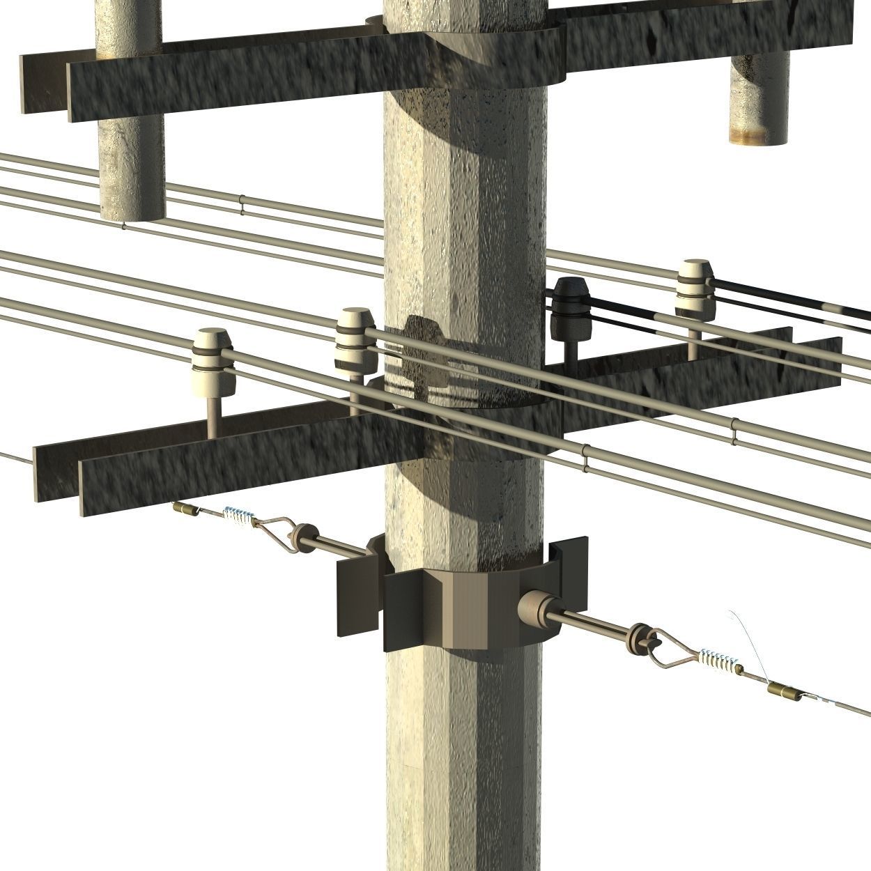 Street light 3D model_1