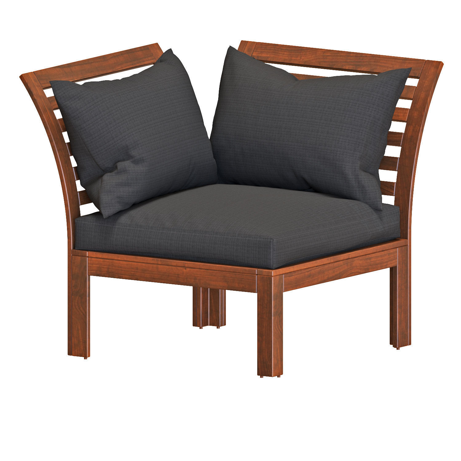 Applaro table and chairs set 05 3D model_2