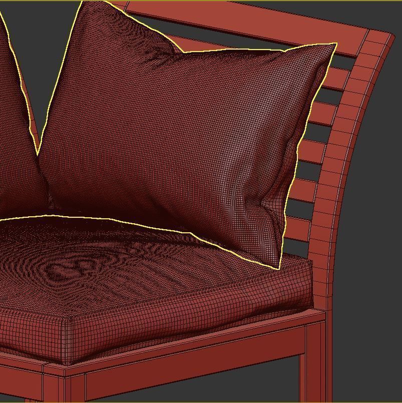 Applaro table and chairs set 05 3D model_6