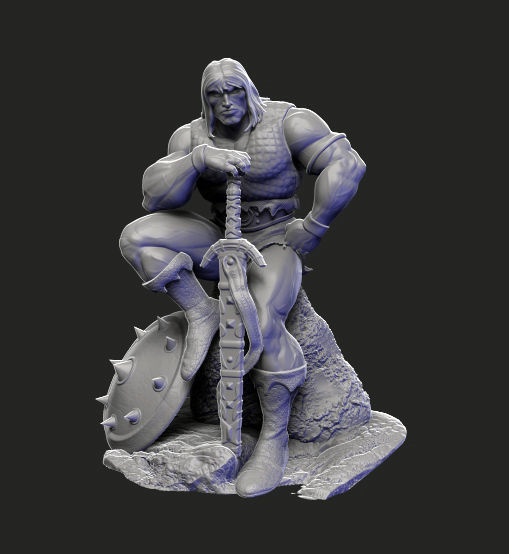 Conan -  The Barbarian  3D print model_6