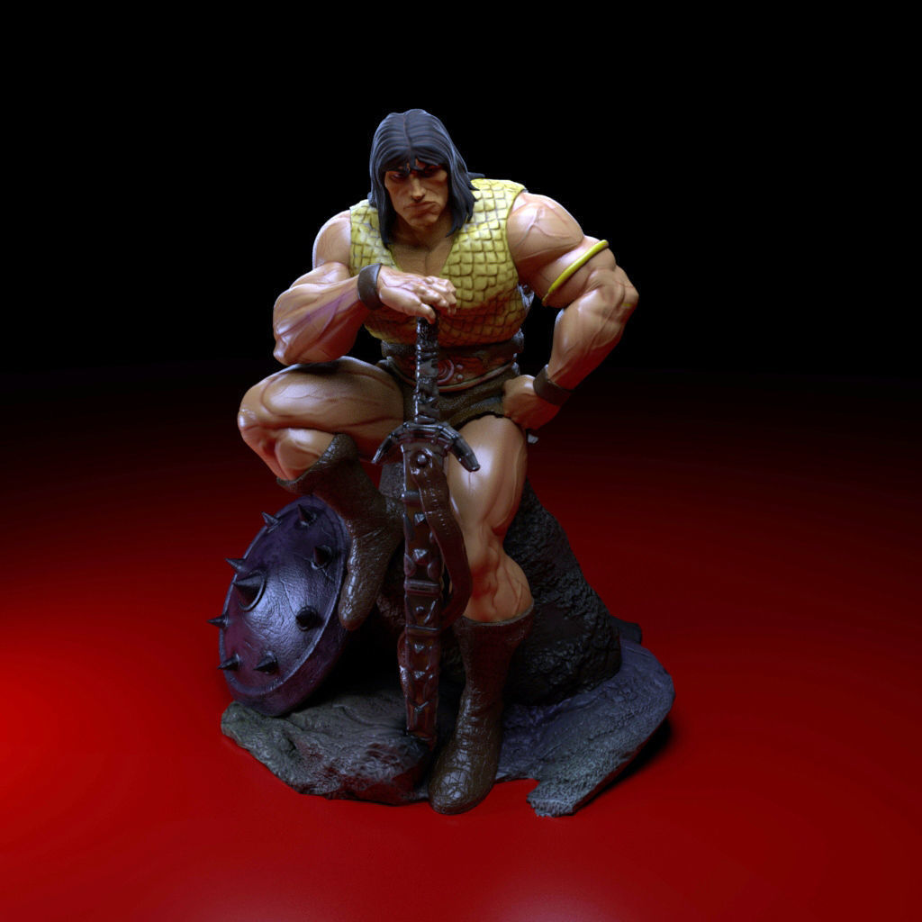 Conan -  The Barbarian  3D print model_3