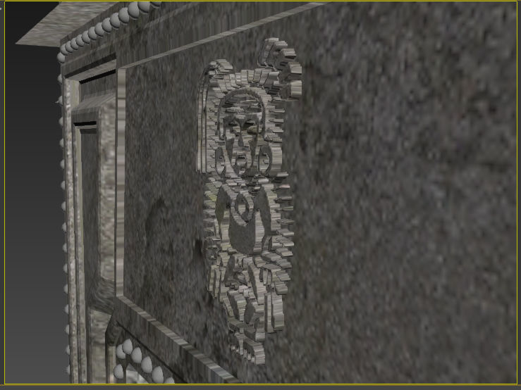 Aztec House 3D model_5