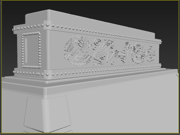 Aztec House 3D model_6