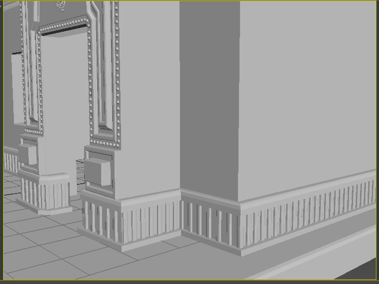 Aztec House 3D model_8