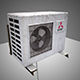 AirConditioning Mitsubishi 3D model_4