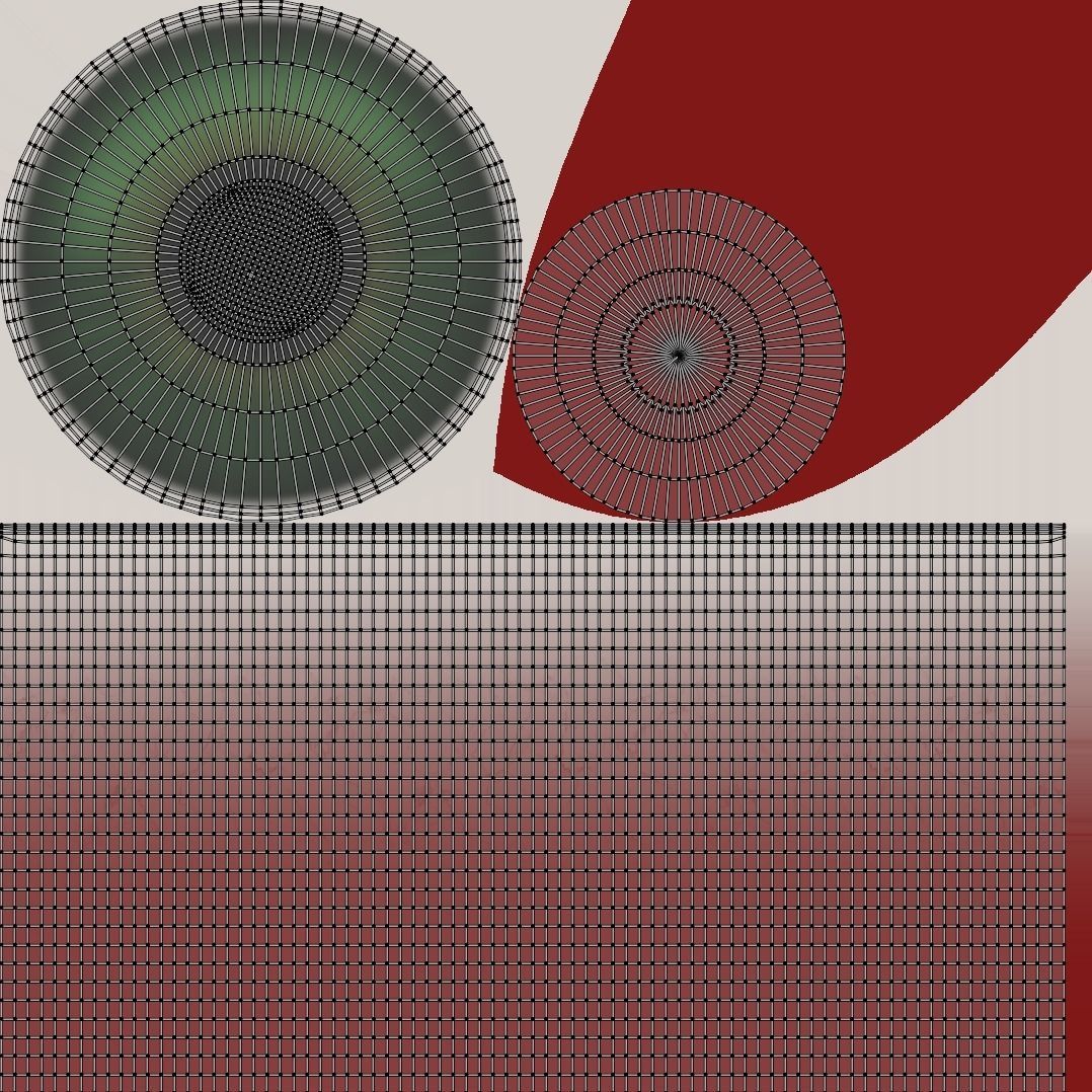 Cartoon Eye Low-poly 3D model_13