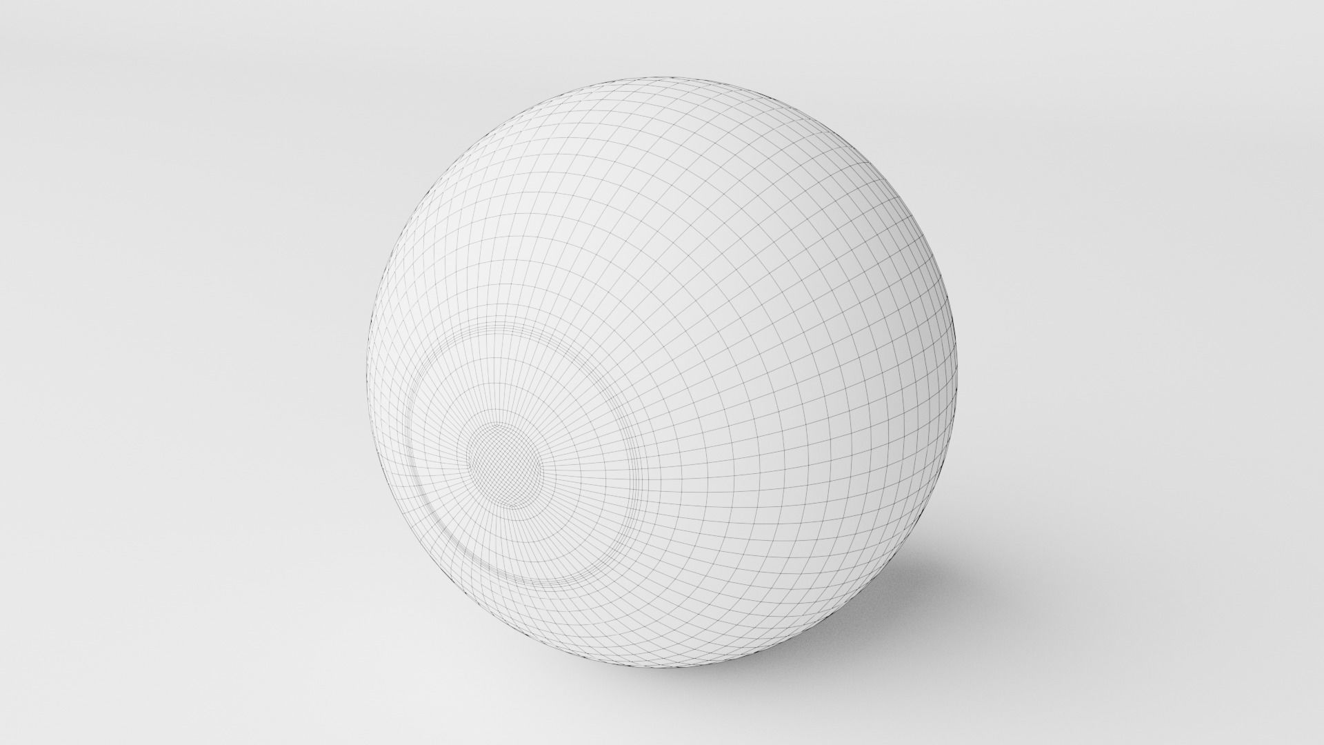 Cartoon Eye Low-poly 3D model_7