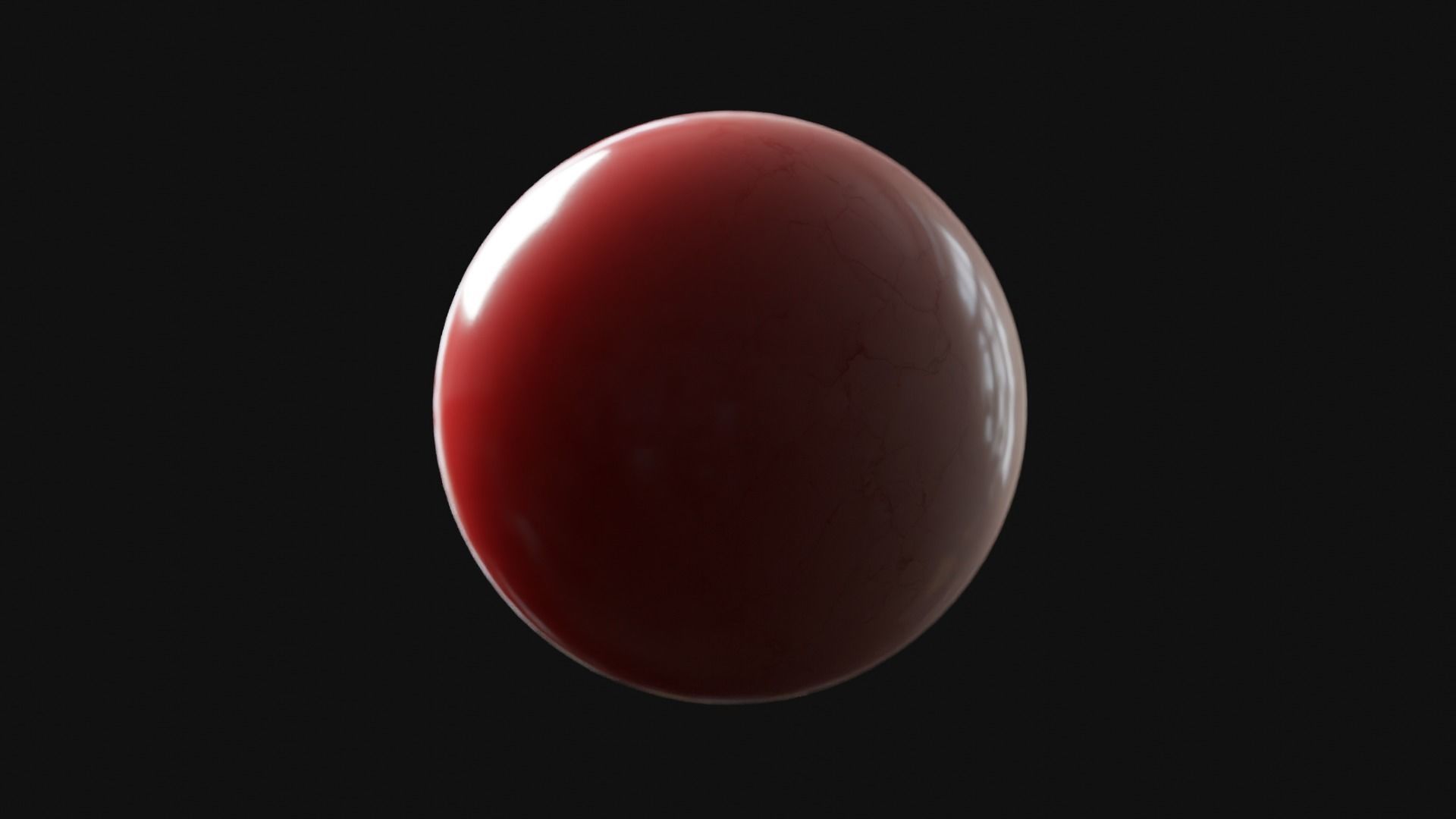 Cartoon Eye Low-poly 3D model_15