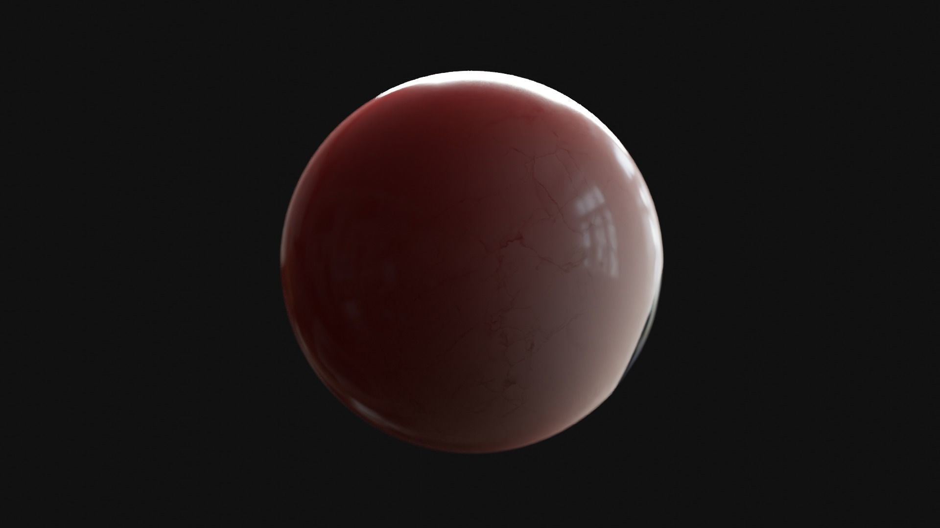 Cartoon Eye Low-poly 3D model_25