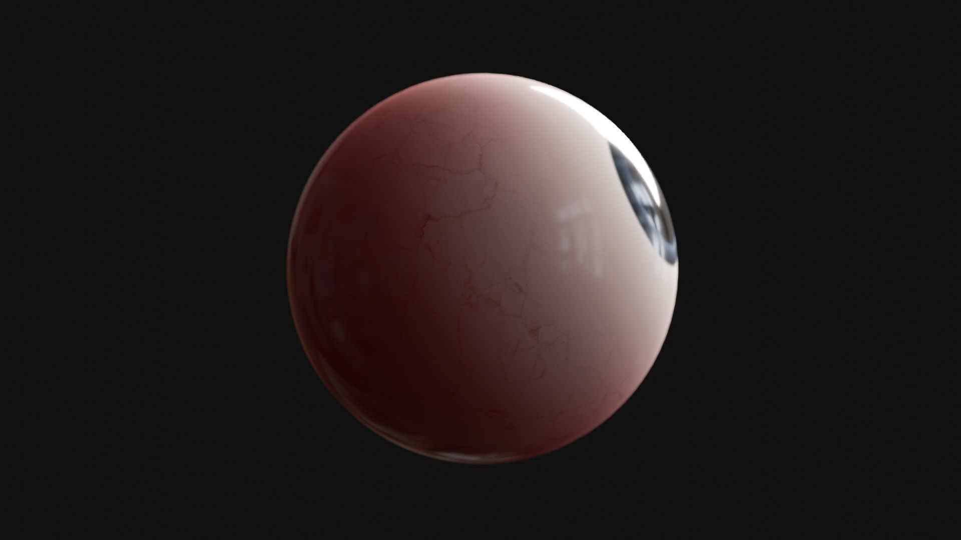 Cartoon Eye Low-poly 3D model_22