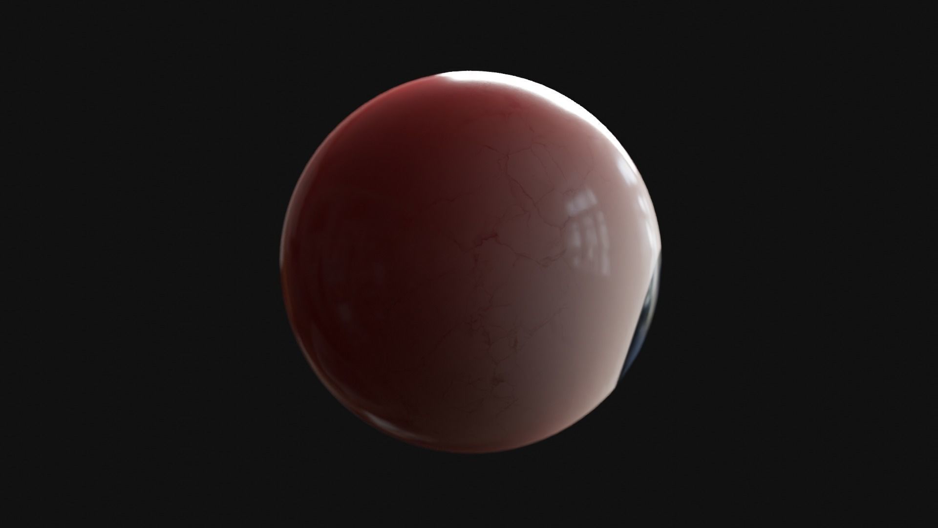 Cartoon Eye Low-poly 3D model_24