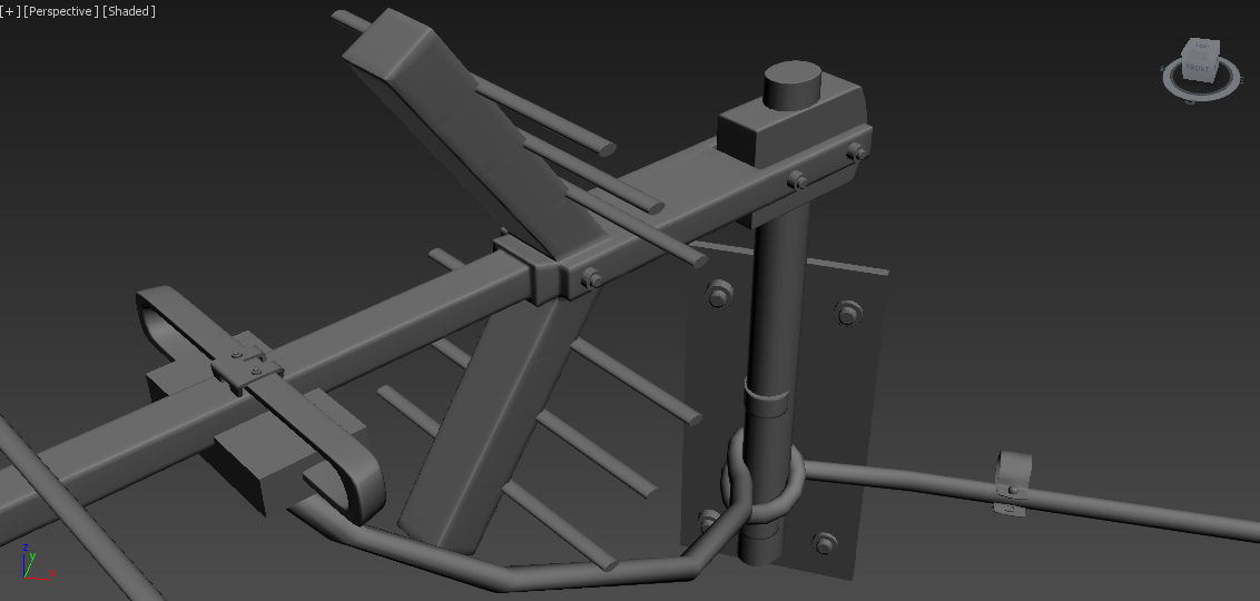 Antenna tv - tv 3D model_13