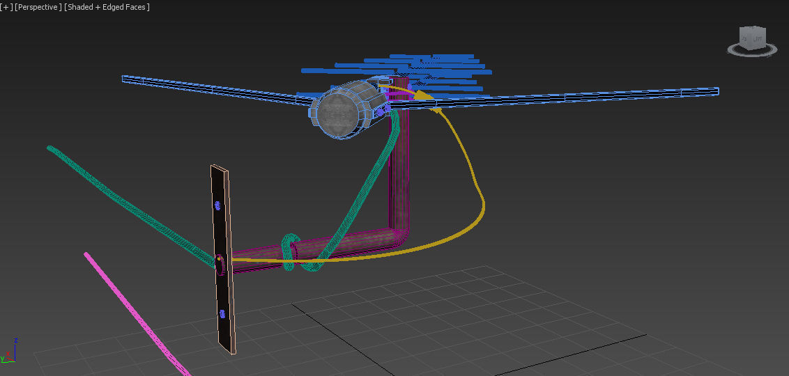 Antenna tv - tv 3D model_11