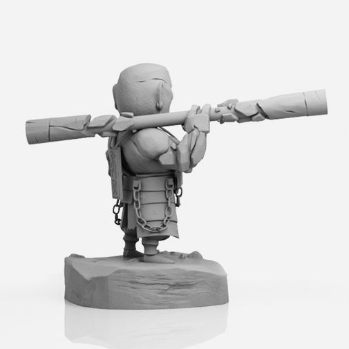 Earth Spirit Chibi - DOTA 2 - 3D Print Collection 3D print model_6