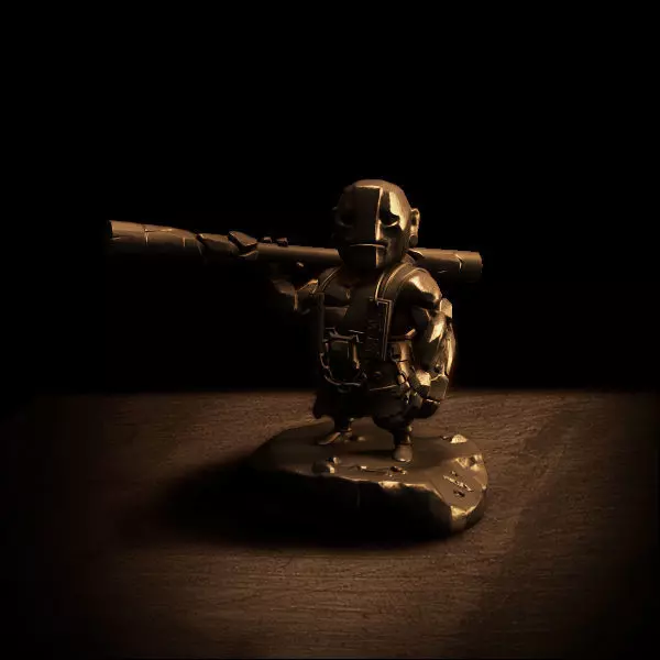 Earth Spirit Chibi - DOTA 2 - 3D Print Collection 3D print model_0