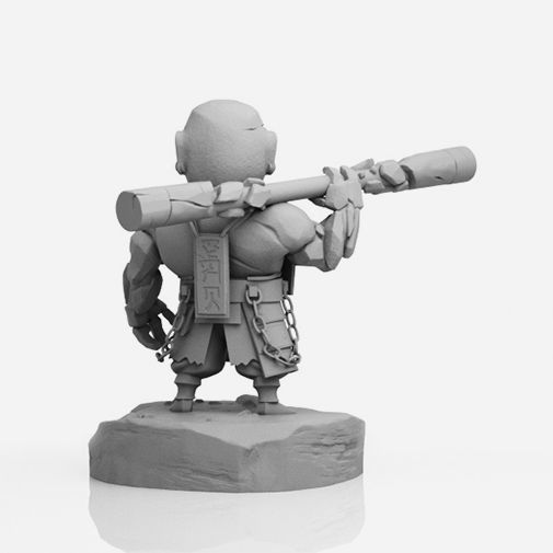 Earth Spirit Chibi - DOTA 2 - 3D Print Collection 3D print model_5