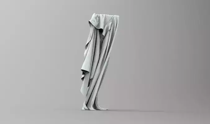 cloth 638 Low-poly 3D model
