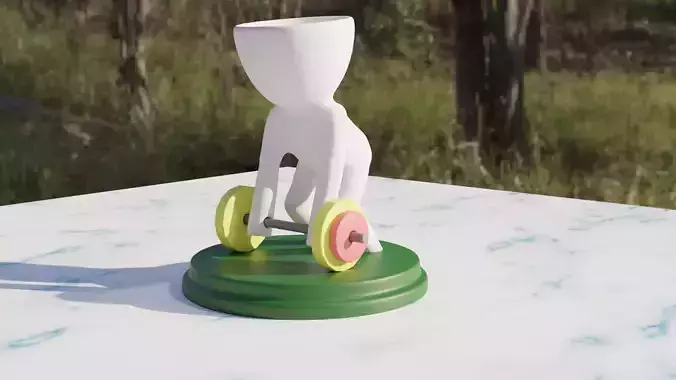 Robert Plant Gym 3D print model