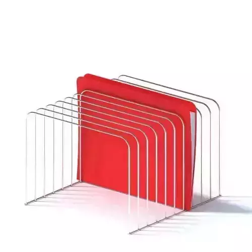 Wire Frame File Organizer 3D model