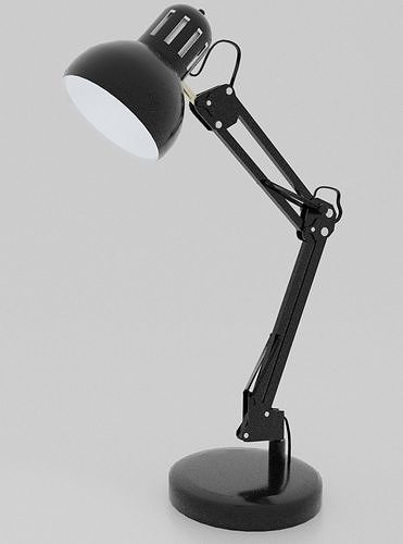 Monda Adjustable Table Lamp Low-poly 3D model