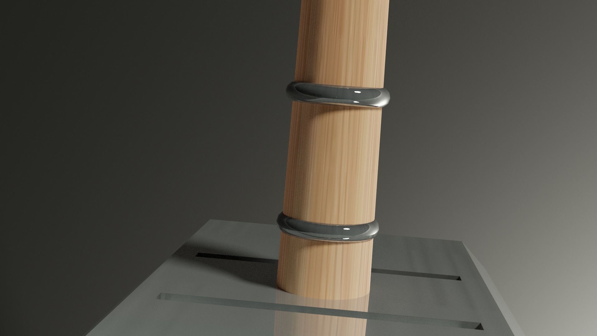 mjolnir axe 3D model_1