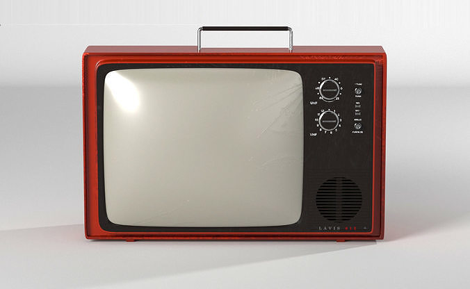 Vintage TV Lavis 612 3D model
