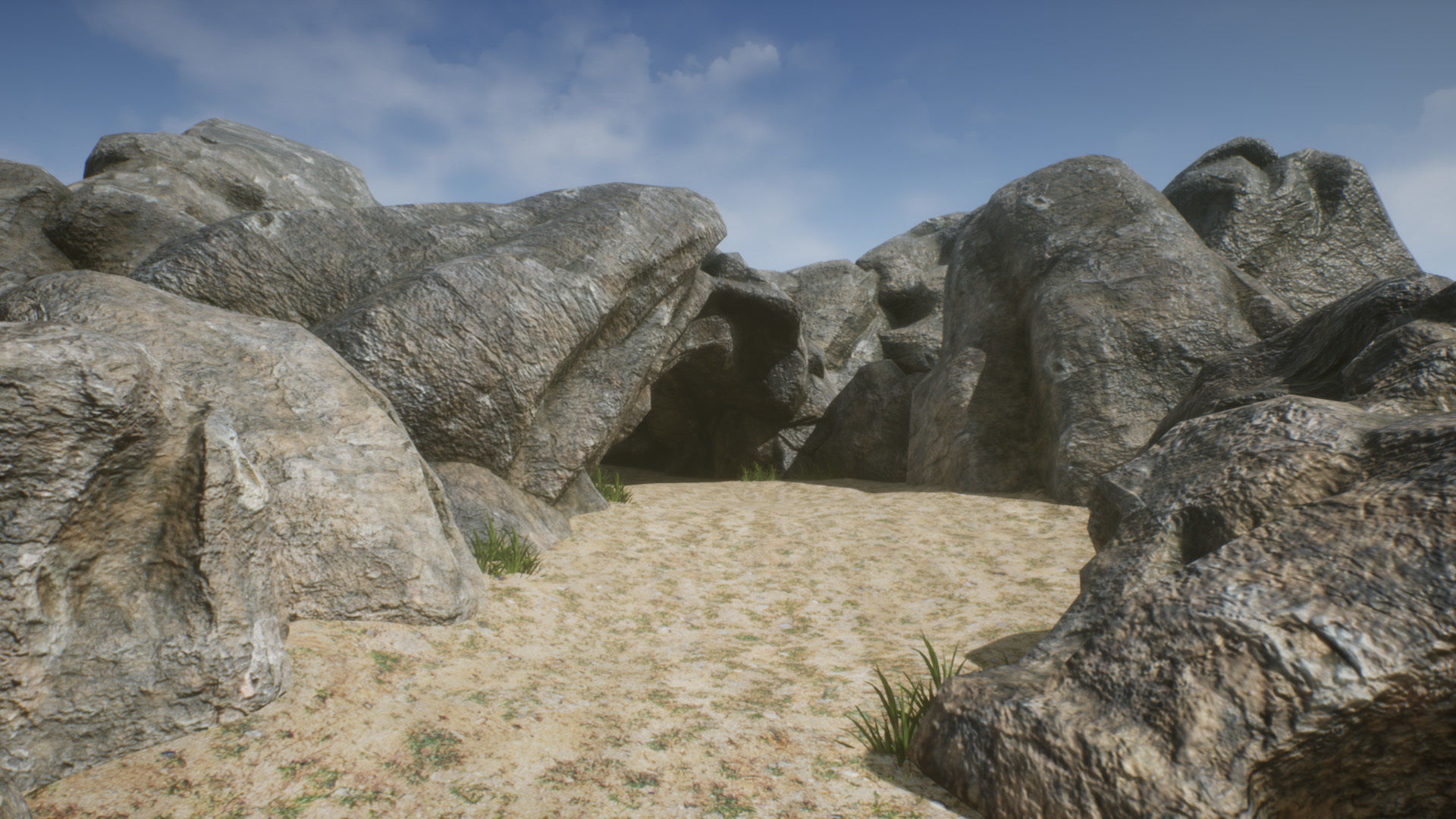 FPS Mobile Game Map v4 with assets Low-poly 3D model_11