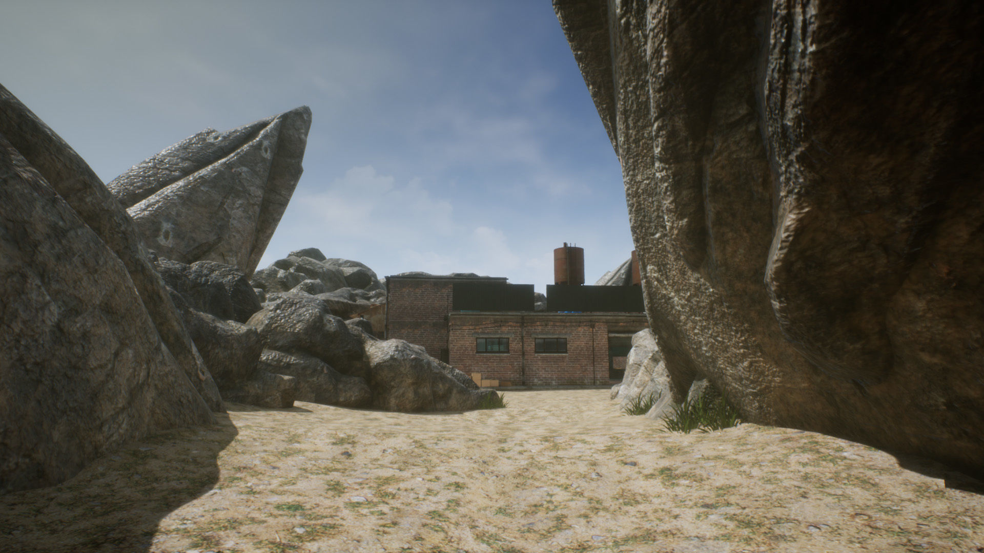 FPS Mobile Game Map v4 with assets Low-poly 3D model_23