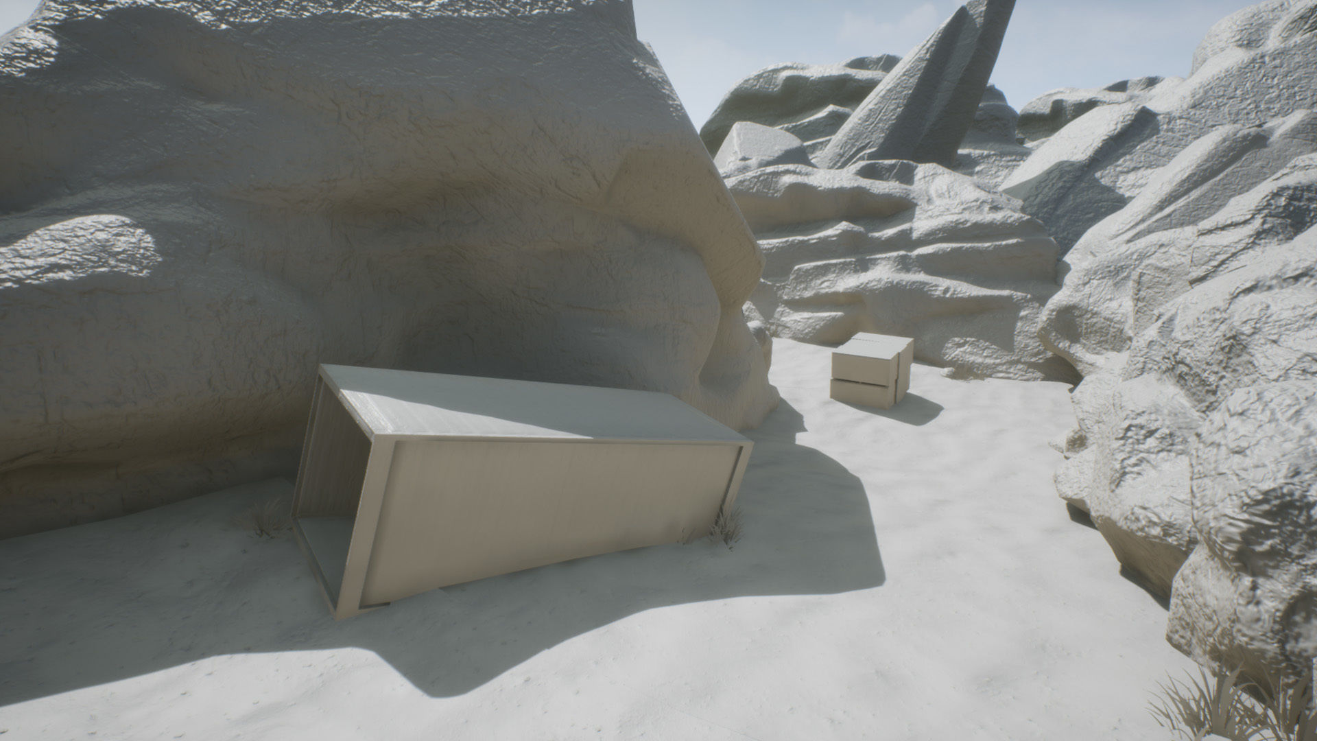 FPS Mobile Game Map v4 with assets Low-poly 3D model_26