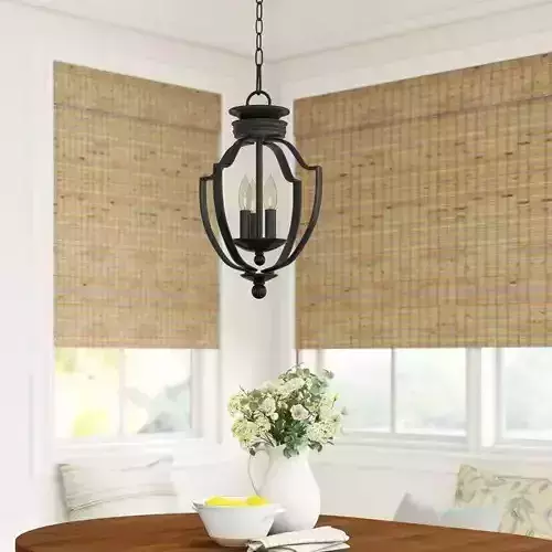 Little Neck 3 - Light Lantern Geometric Pendant 3D model