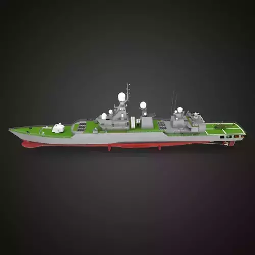 Jiangwei Class frigate 3D model