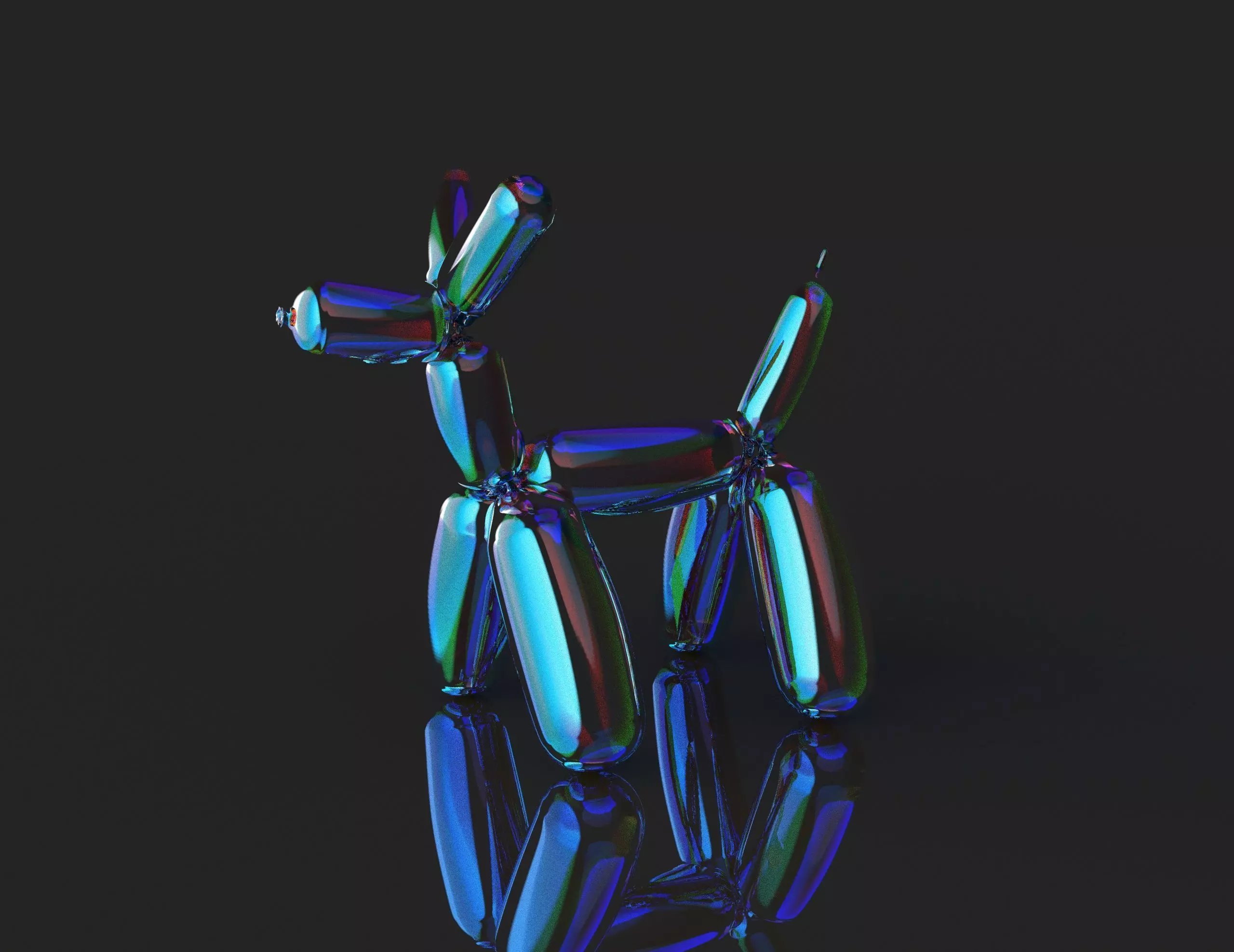 Balloon Dog Free 3D model