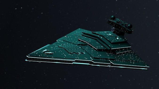 Star Destroyer from Star wars Free 3D model