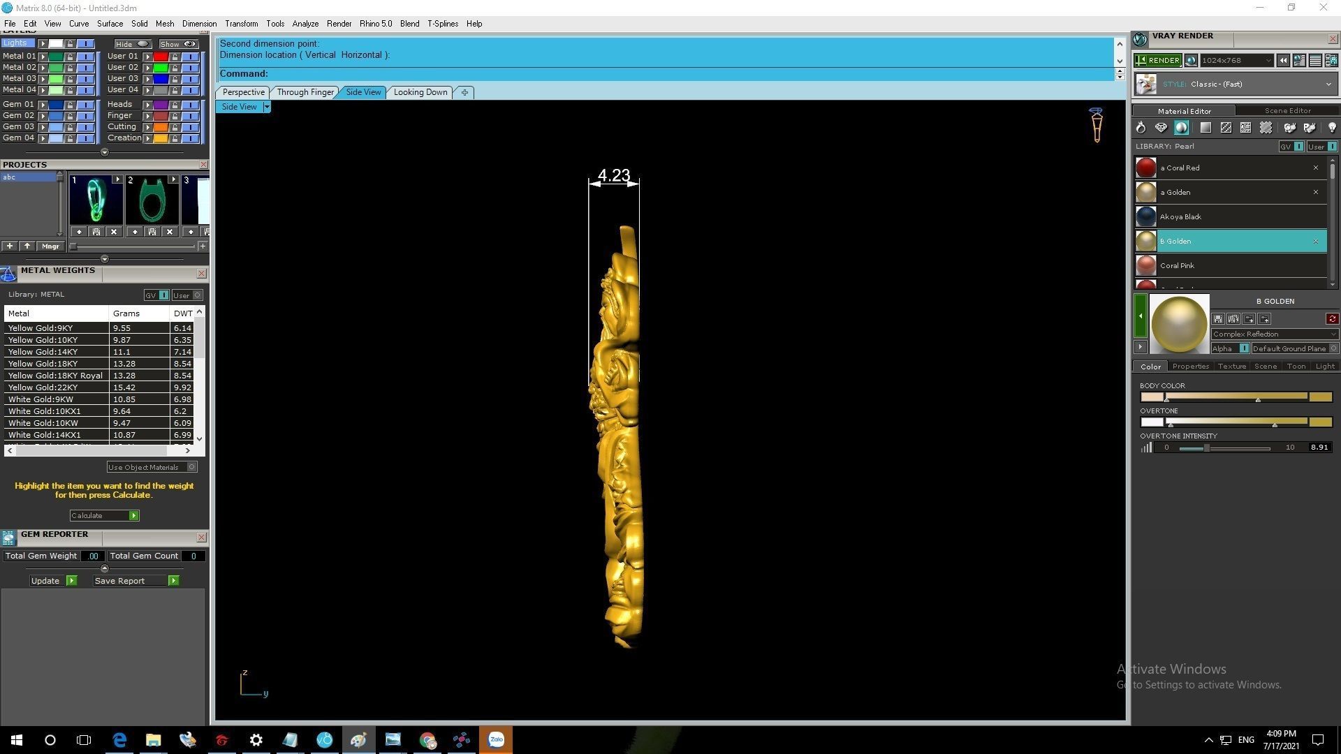 Guanyin Buddha Statue 3D Model for CNC and 3D Printing 834 3D print model_7