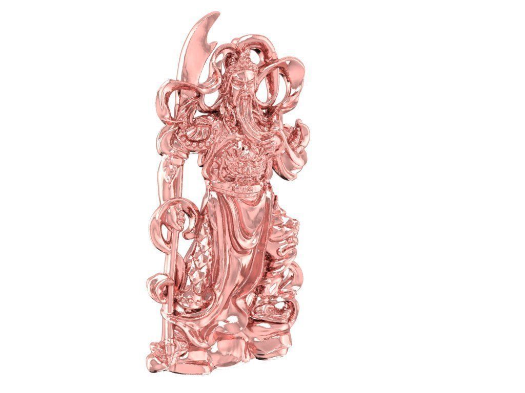 Guanyin Buddha Statue 3D Model for CNC and 3D Printing 834 3D print model_3