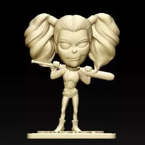 Harley Quinn 3D print model