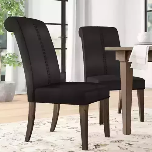 Bumgardner Parsons Chair in Natural Wood