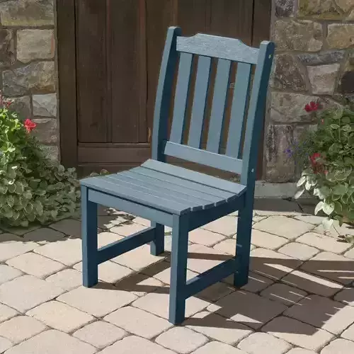 Amelia Patio Dining Side Chair 3D model