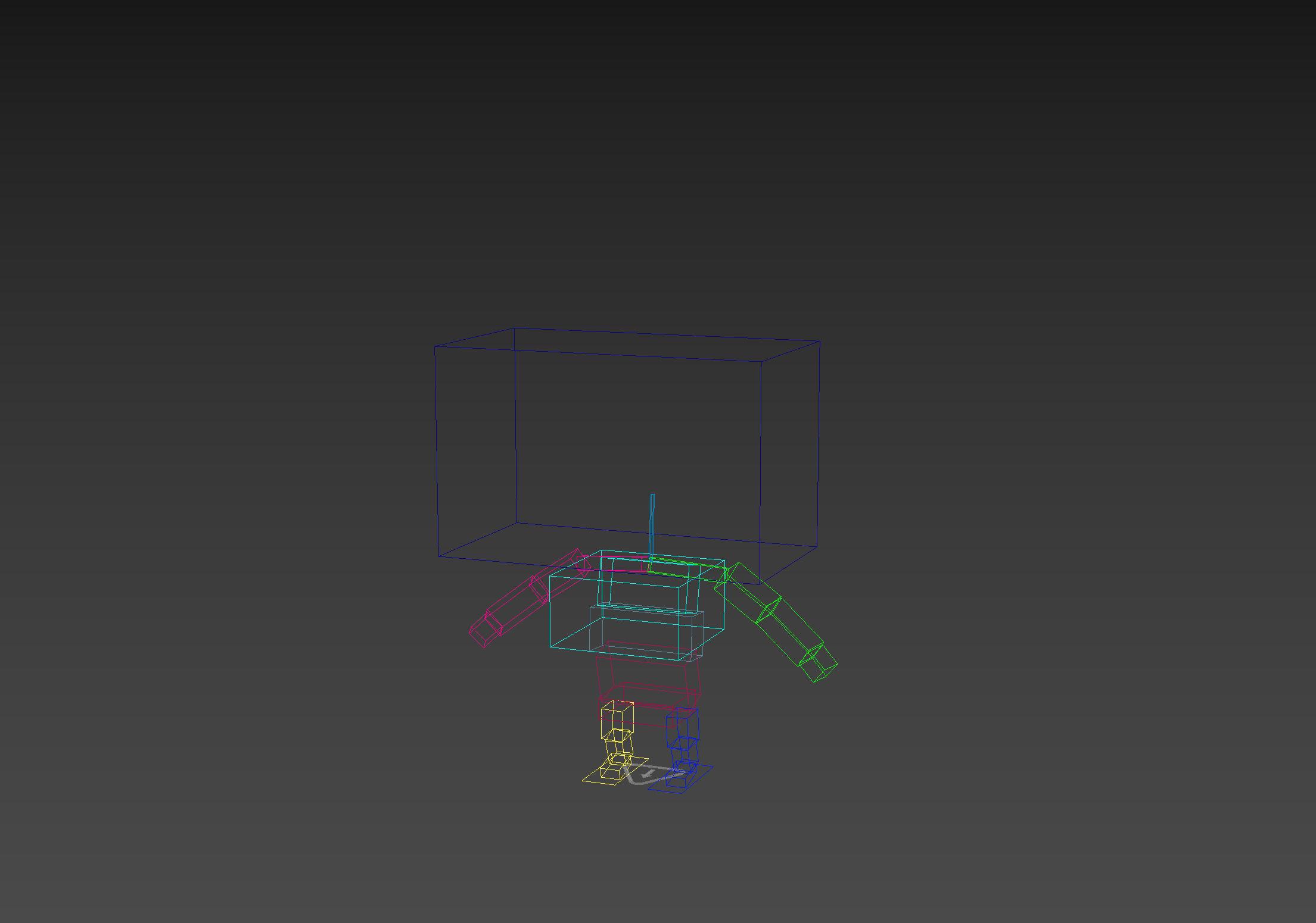 Character146 Rigged Deer 3D model_12