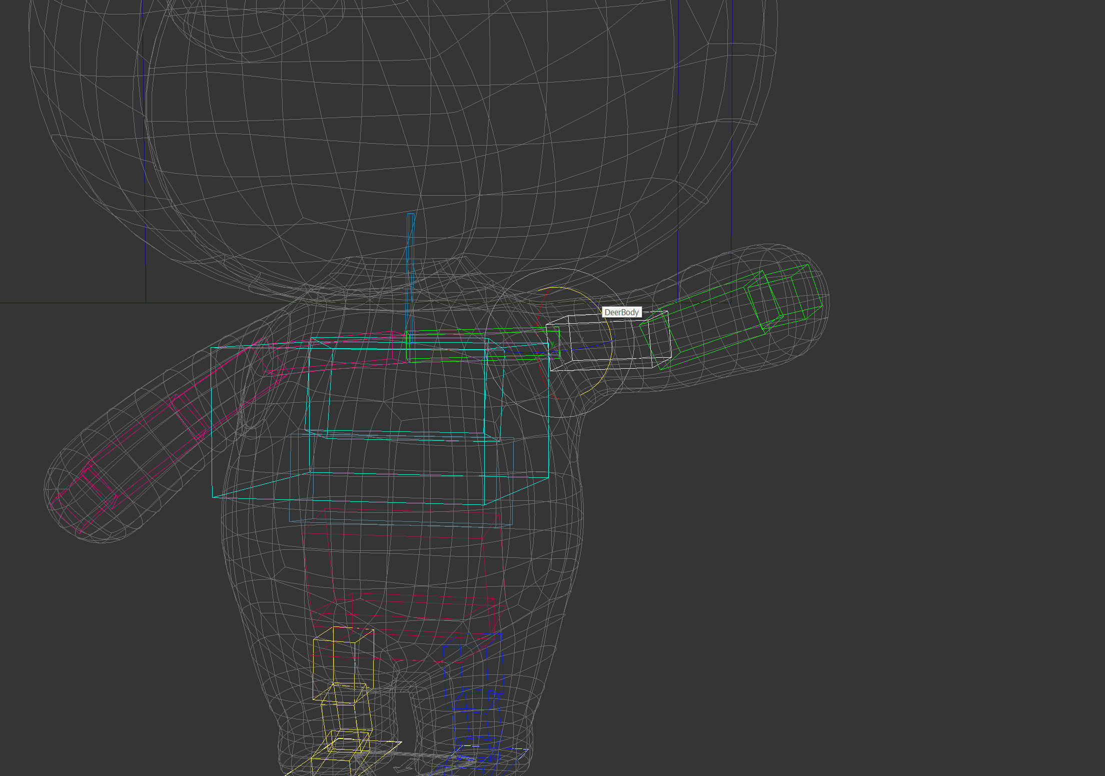 Character146 Rigged Deer 3D model_17