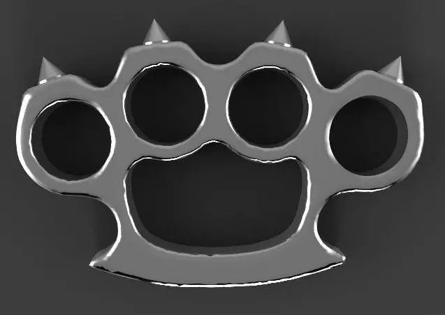Knuckle Duster 3D model_0