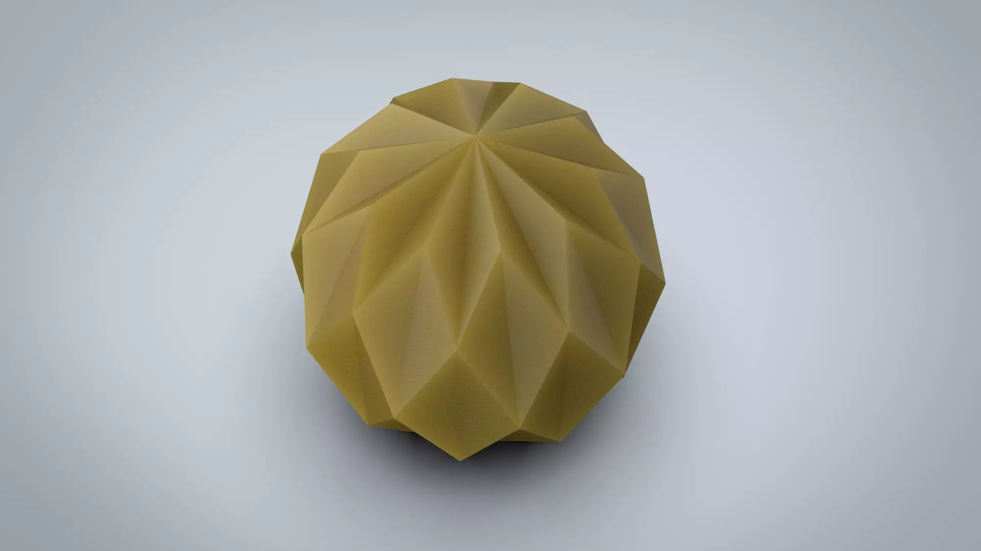 Irregular sphere candle silicone mold 3D print model_0