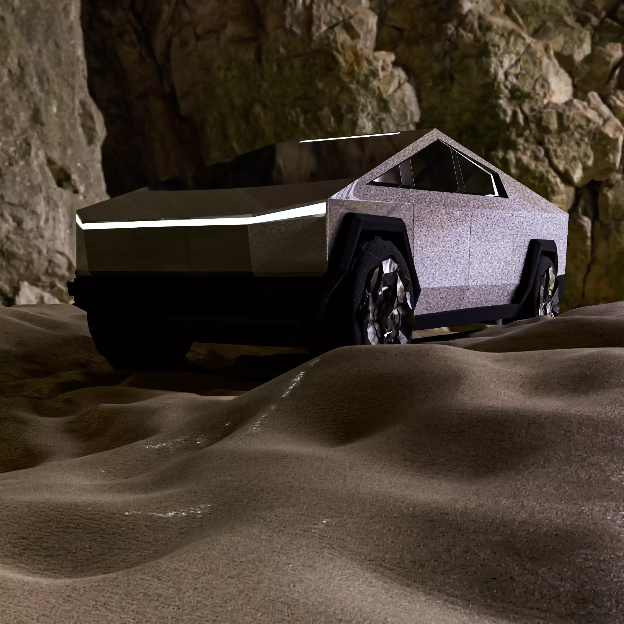 Tesla Cybertruck 3D model_0