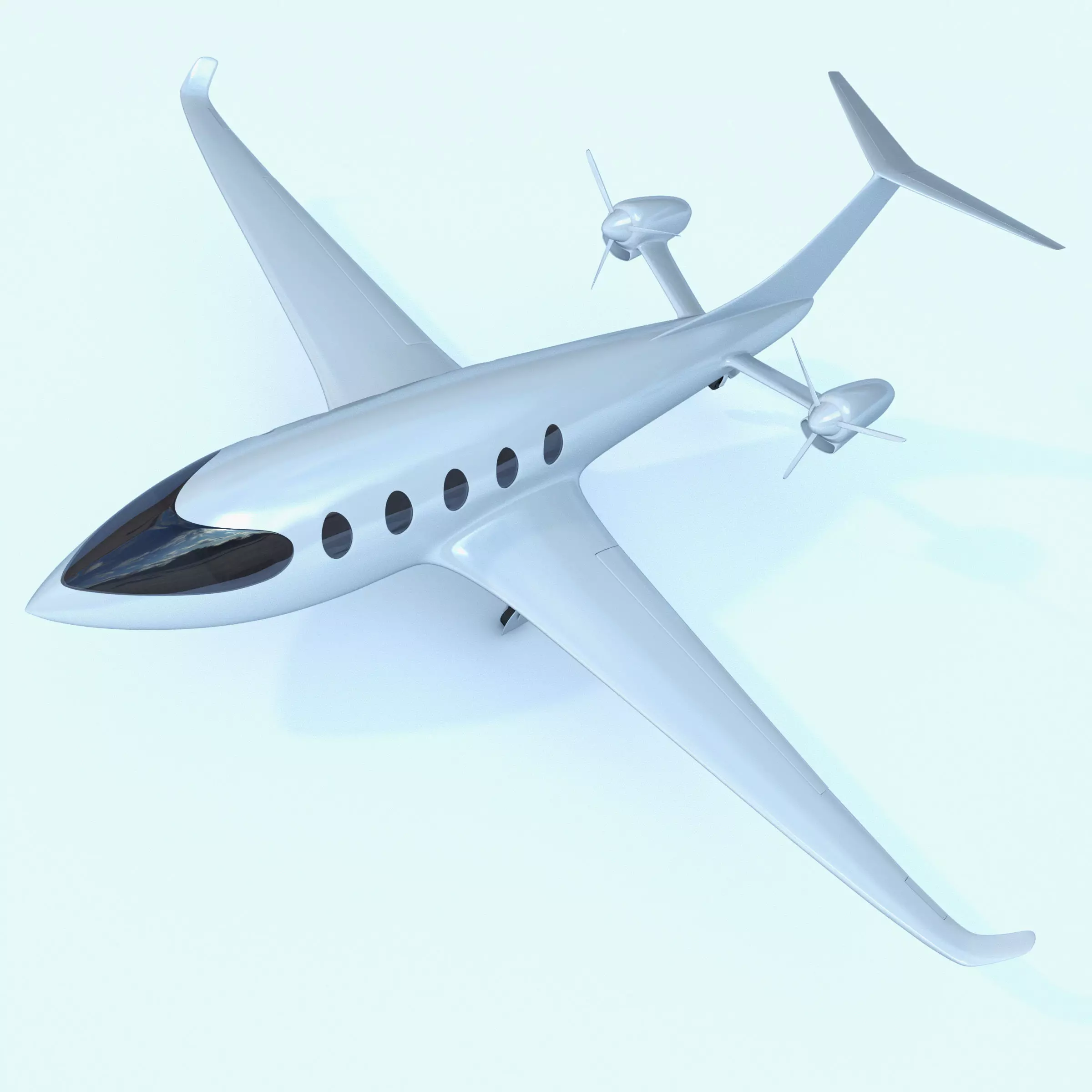 Electric Jet Alice 3D model_0