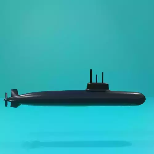 a submarine model