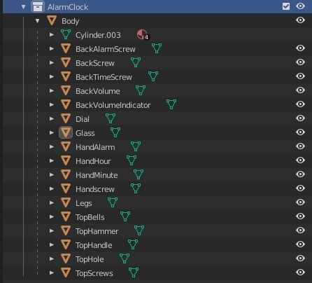 Alarm Clock 3D model_12