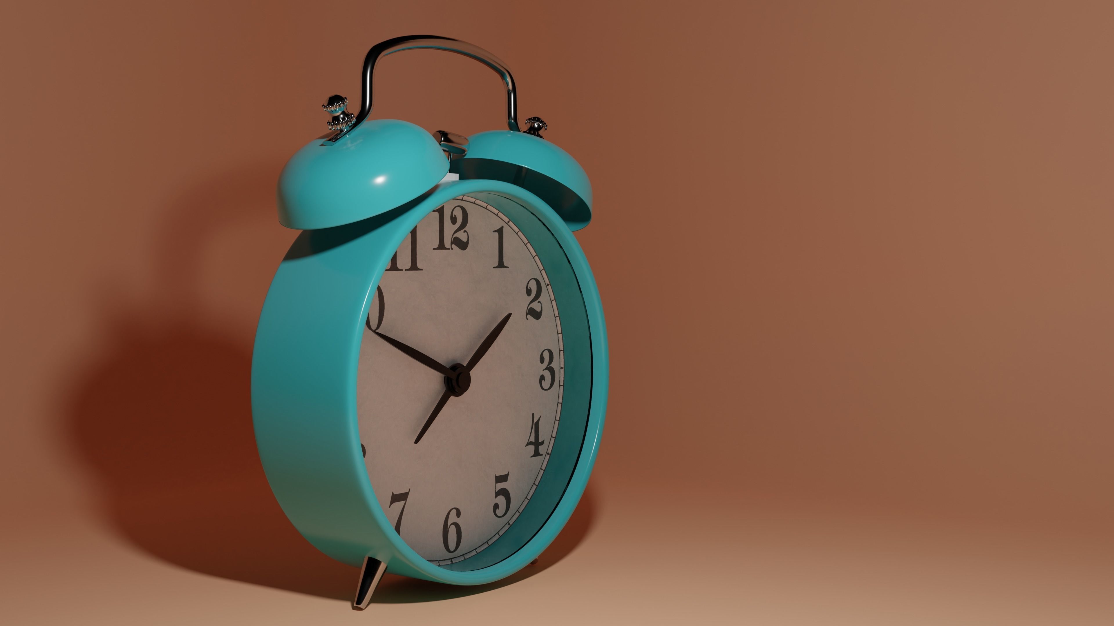 Alarm Clock 3D model_4