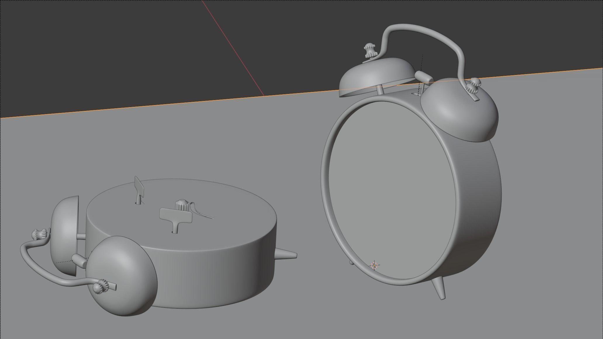 Alarm Clock 3D model_9