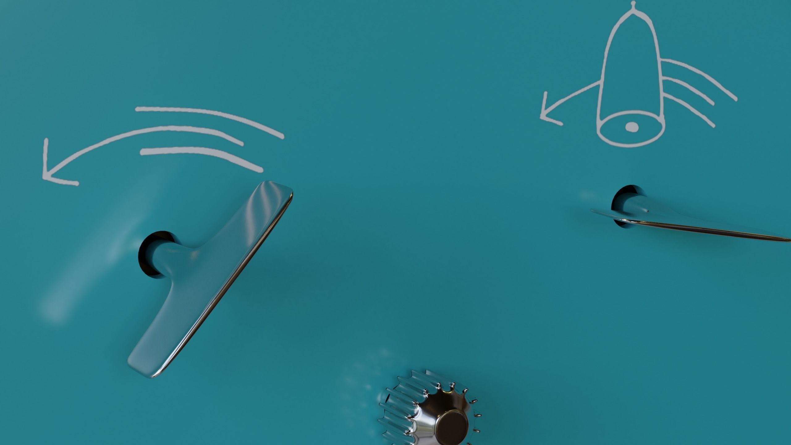 Alarm Clock 3D model_5